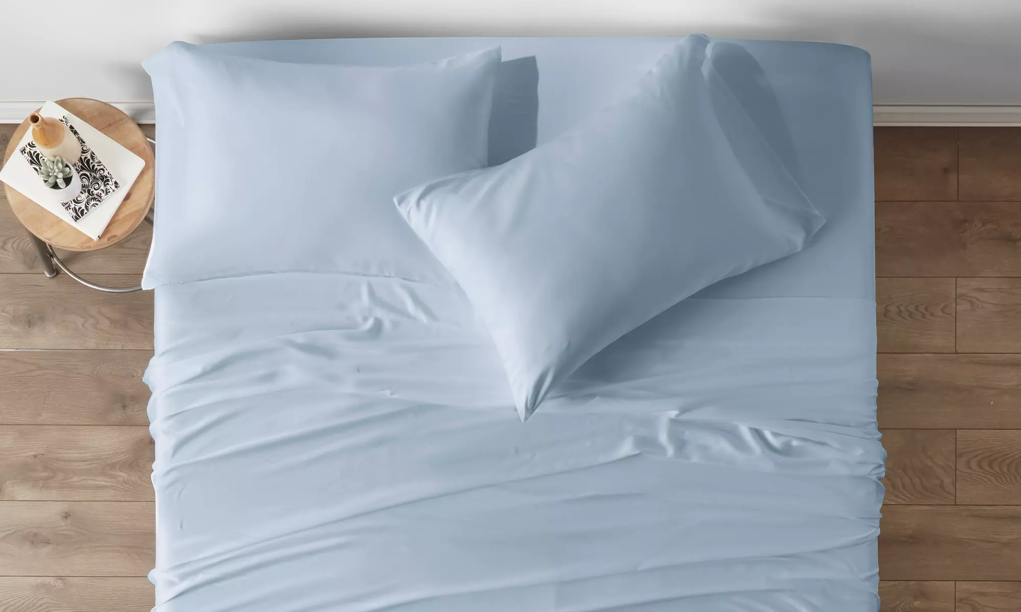Merit Linens Premium Bamboo 4 Piece Luxury Bed Sheet Set