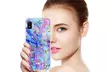 Glitter with Gold TPU Case with Tempered Glass for Samsung A10E-Galaxy Marble - Second Medium