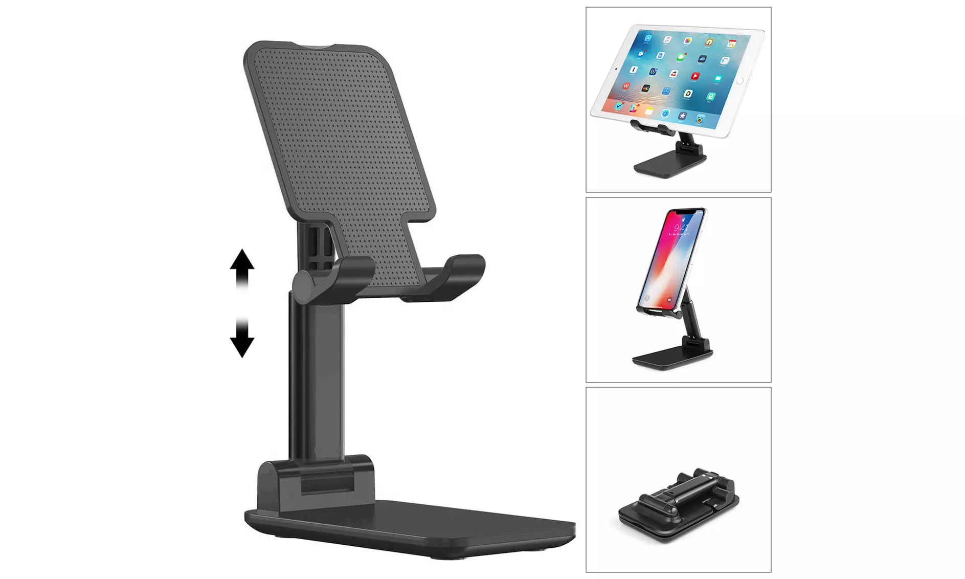 Adjustable Cell Phone Tablet Stand Desktop Holder Mount Mobile Phone iPad iPhone