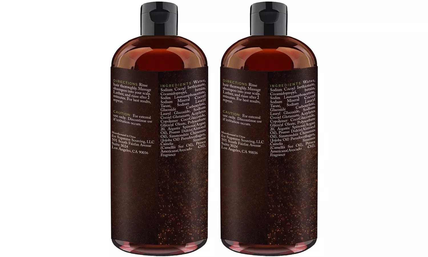 Pure Original Organic Argan Oil Shampoo - Image 4