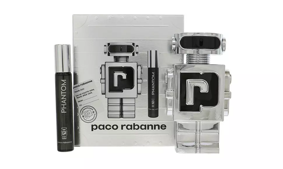 Two- or Three-Piece Paco Rabanne Phantom Eau de Toilette Gift Set for Men