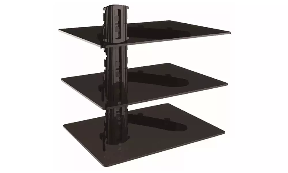 Emerald Tilt, Fixed, Full Motion Wall Mounts For 10-72in TVs and DVD Shelves - Second Medium