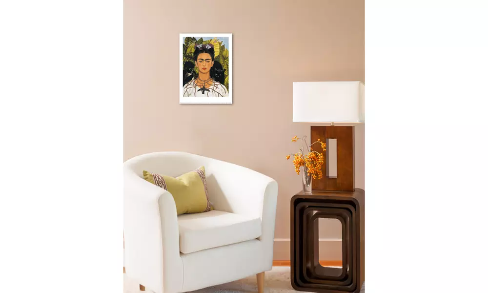 Self-Portrait with Thorn Necklace and Hummingbird, by Frida Kahlo - Second Medium