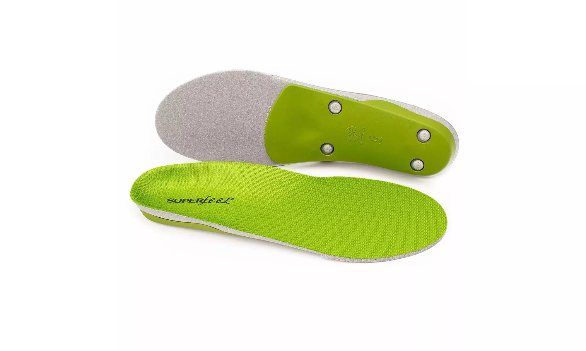Superfeet Green Insoles, Professional - Grade High Arch Orthotic Insert(6 Sizes) - Primary Image