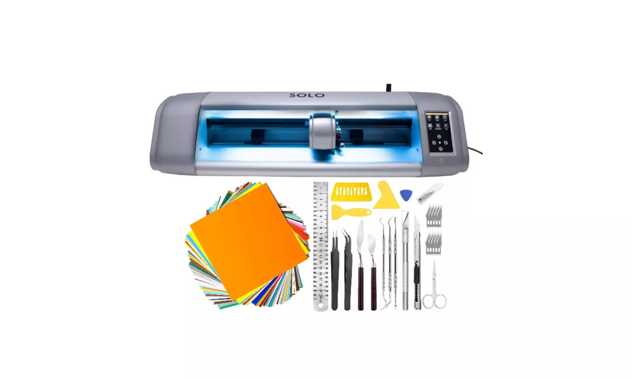 StarCraft SOLO 16-Inch Vinyl Cutting Machine with Vinyl Sheets and Tools Set - Primary Image