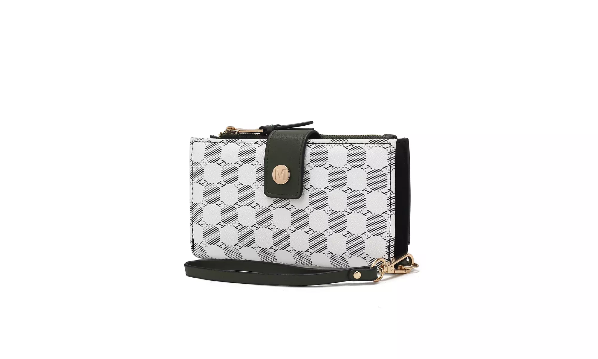 MKF Collection Solene Print Wristlet Wallet For Women 