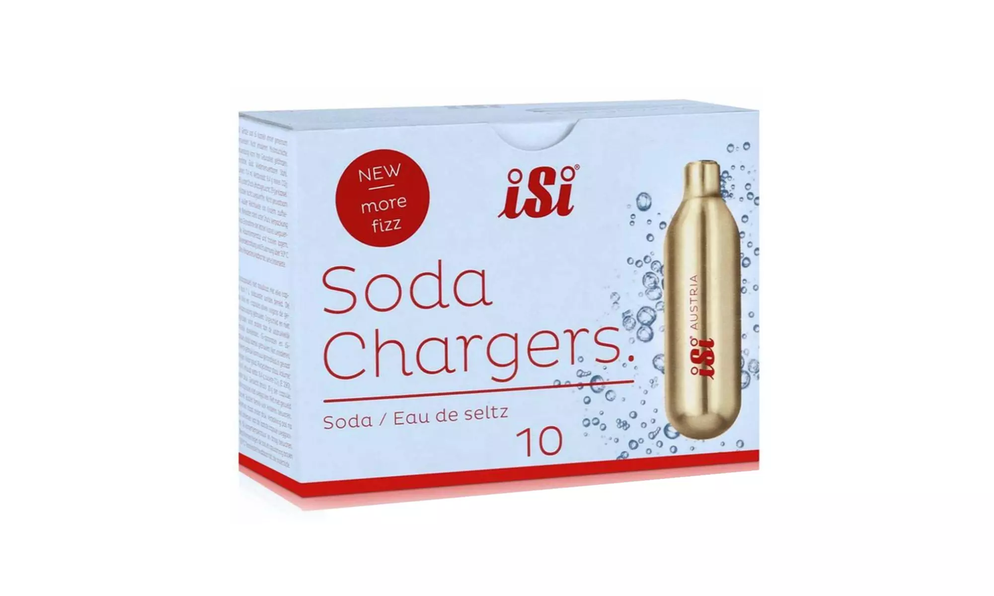 iSi CO2 Soda Siphon Chargers (10-Pack) - Second Medium