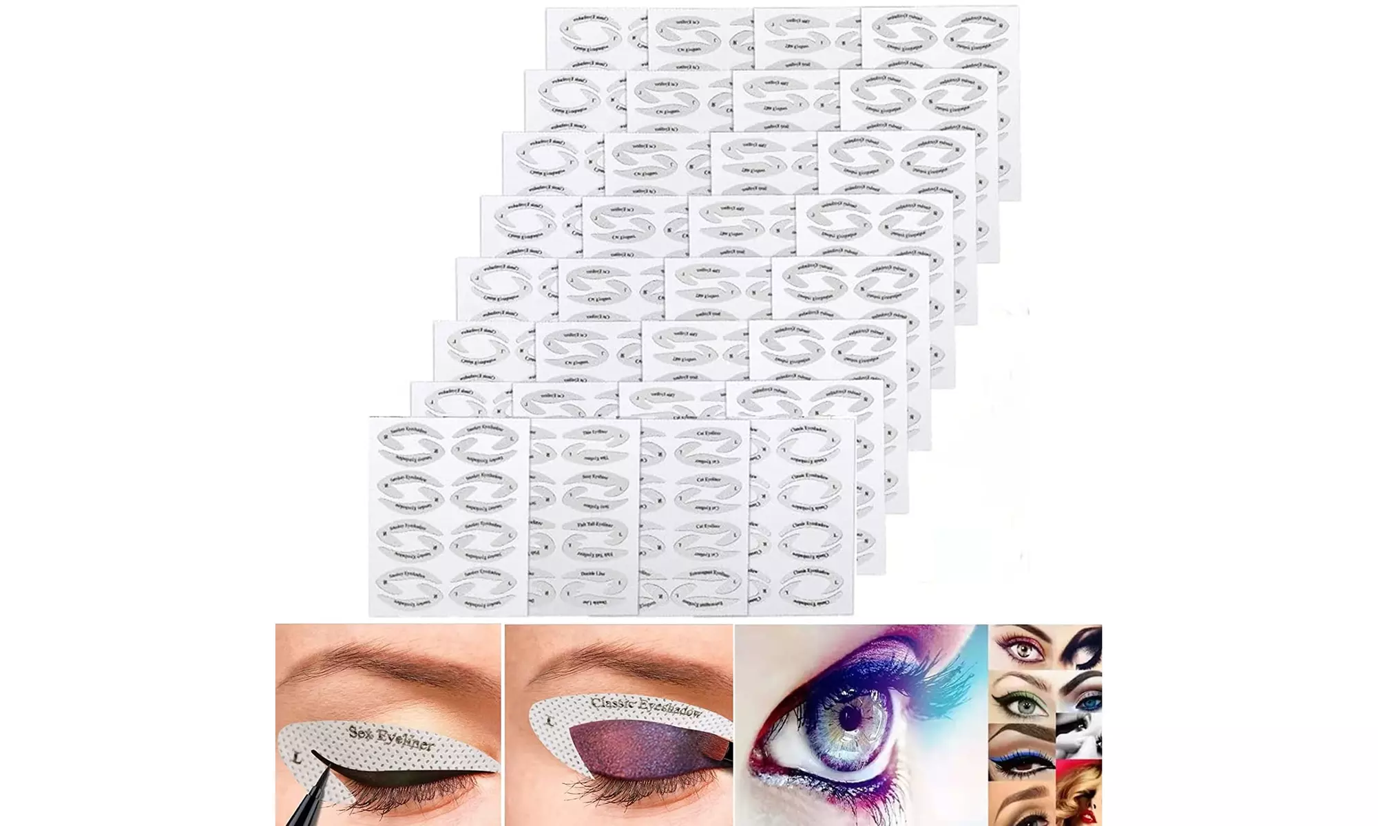 Eyeliner Eyeshadow Stencils - Primary Image