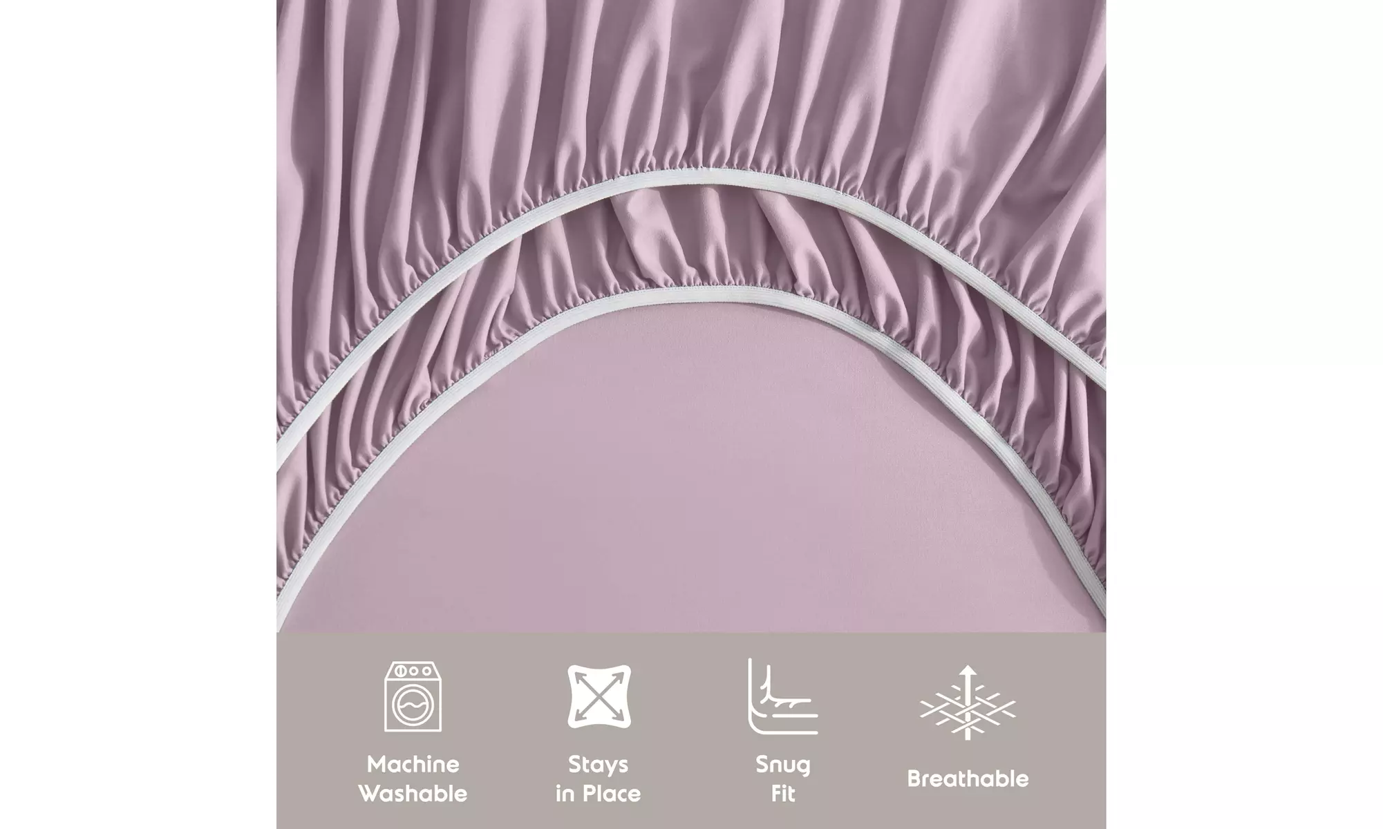 Nestl Split King Extra Soft Microfiber Deep Pocket Bed Sheet Set - 5 Piece