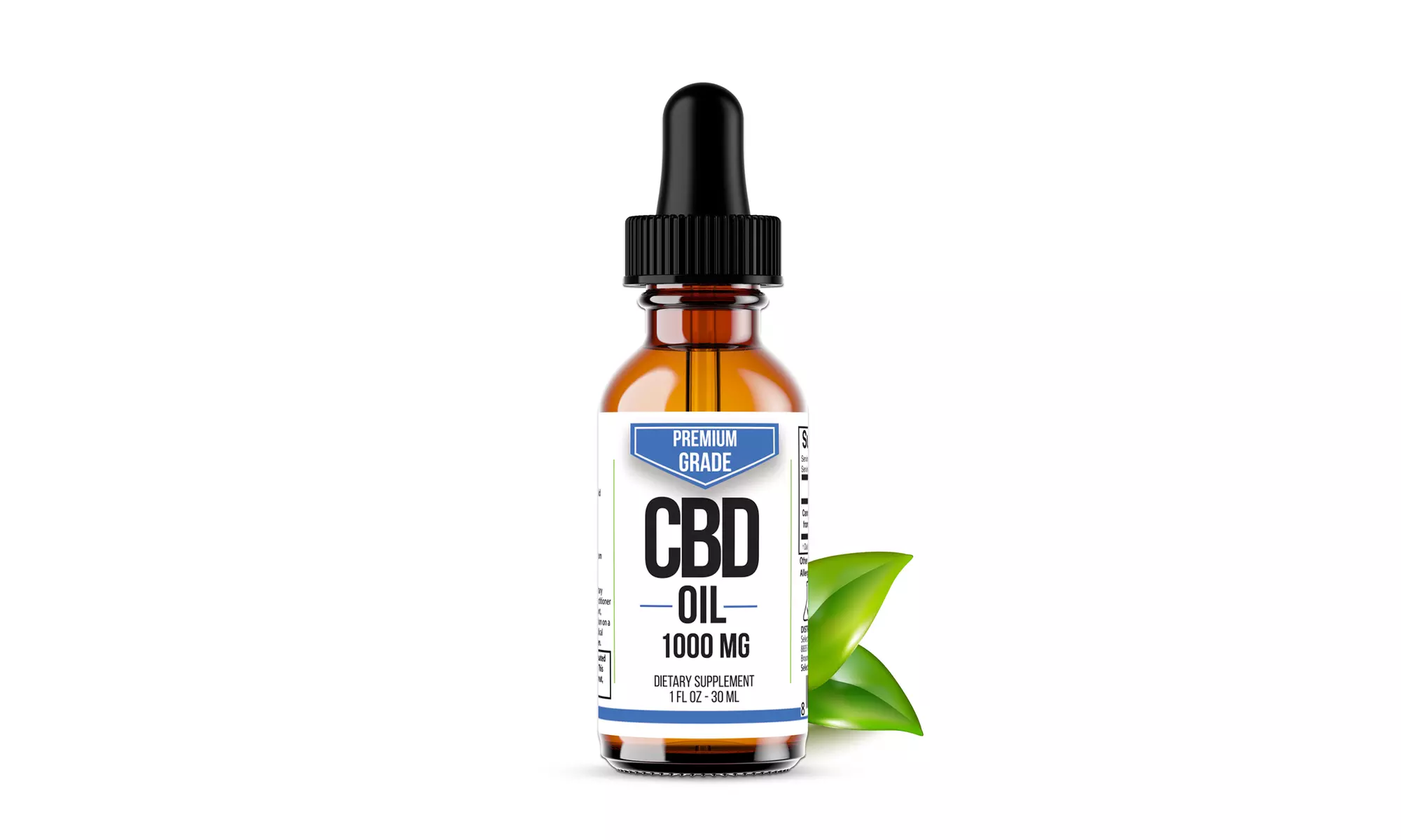 Premium CBD Oil from Select Organics, Various Flavors (500mg-3000mg)