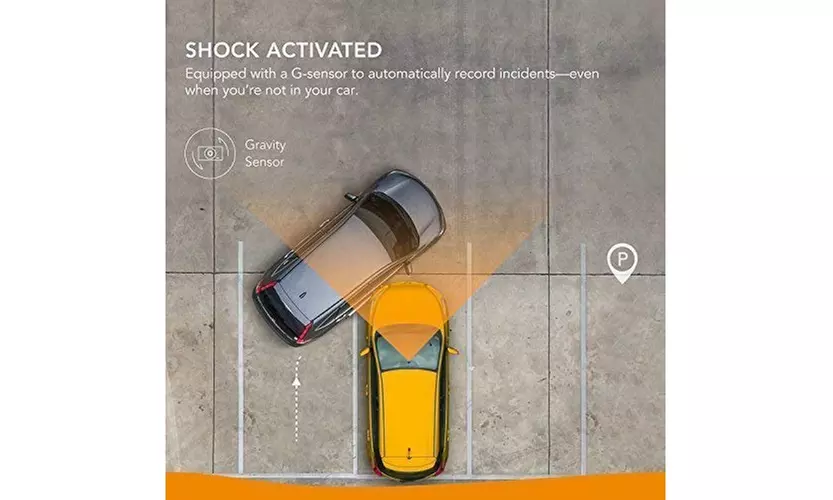 Anker Roav DashCam A1, Dash Cam for Car, Driving Recorder, 1080p FHD LCD Screen - Second Medium