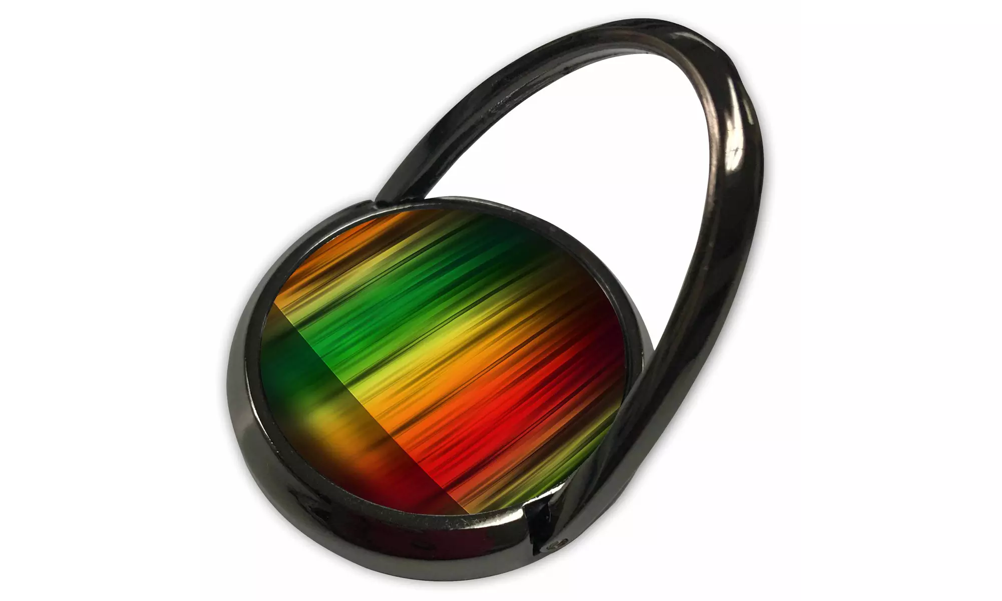  Phone Ring - A Multi-Colored Theater Curtain Against A Mirrored Floor - Primary Image