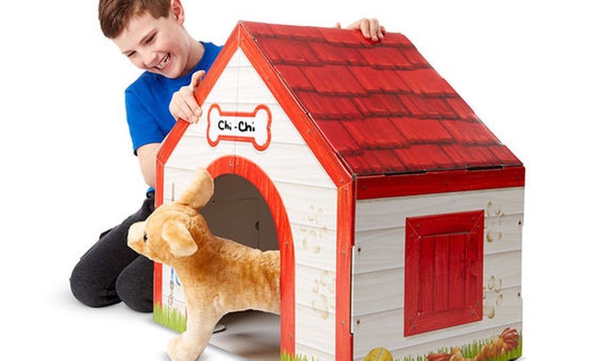 Doghouse Plush Pet Playhouse Groupon