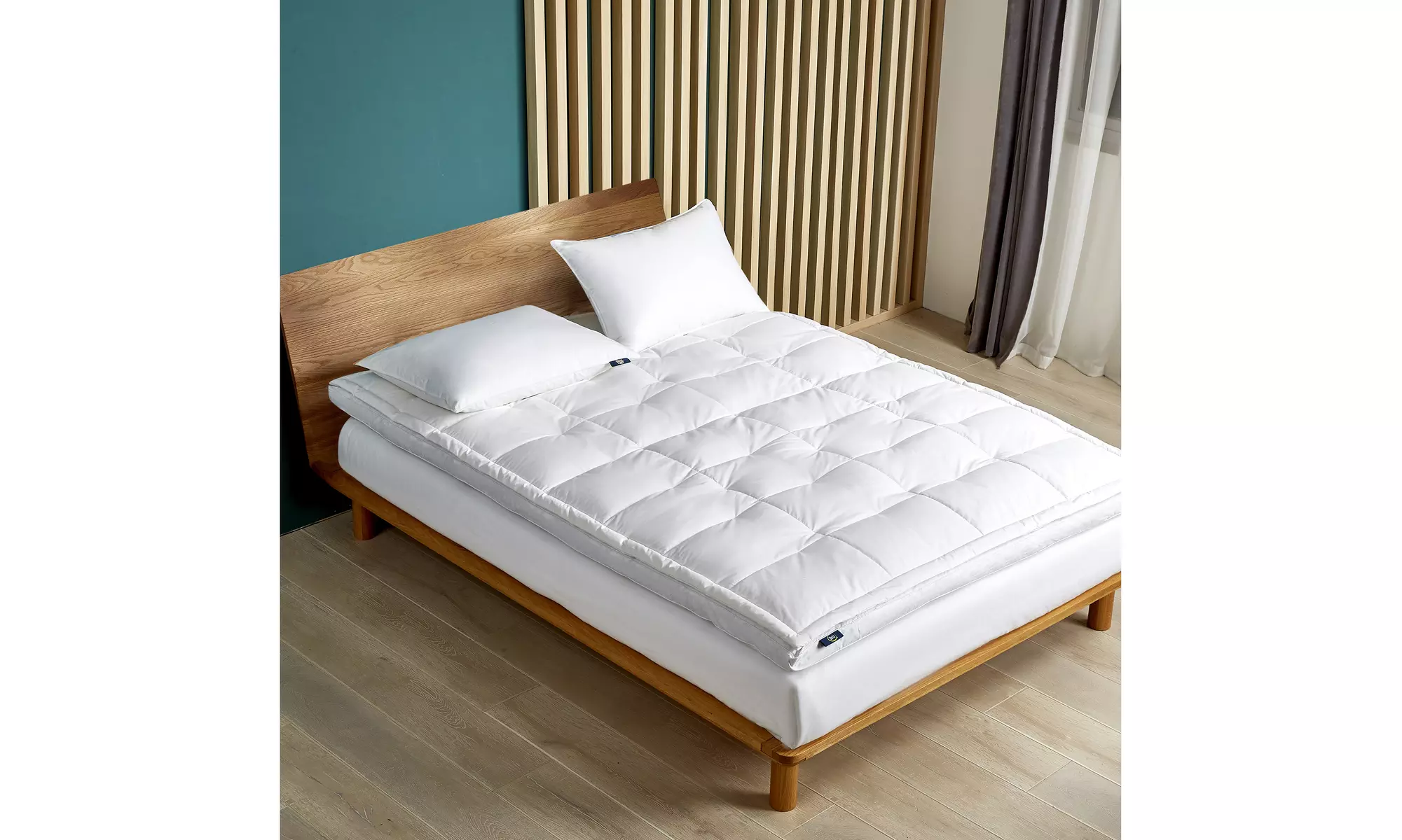 Serta 2" Feather And Down Fiber Mattress Topper - Primary Image
