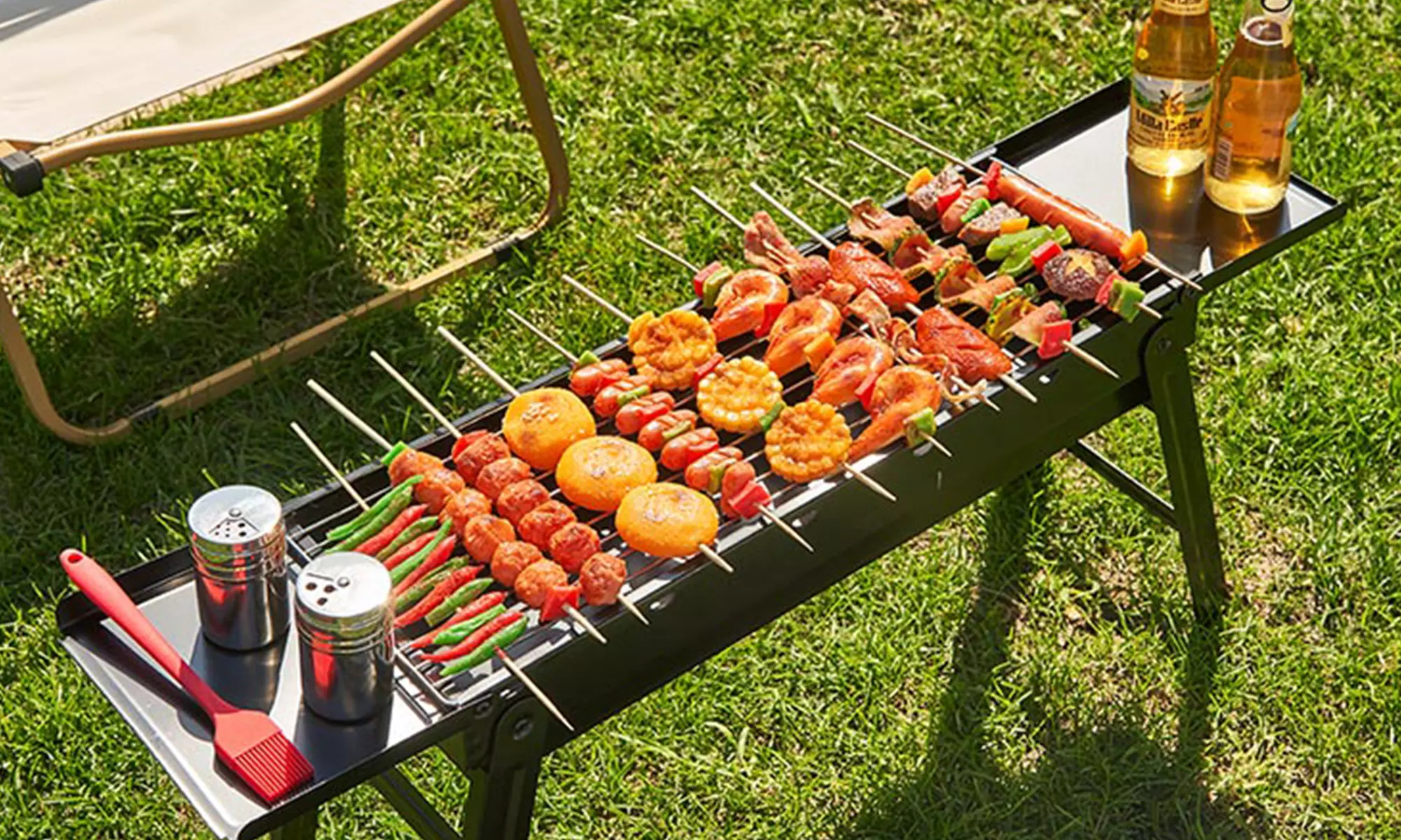 Charcoal Grills Portable Fold | Groupon Goods