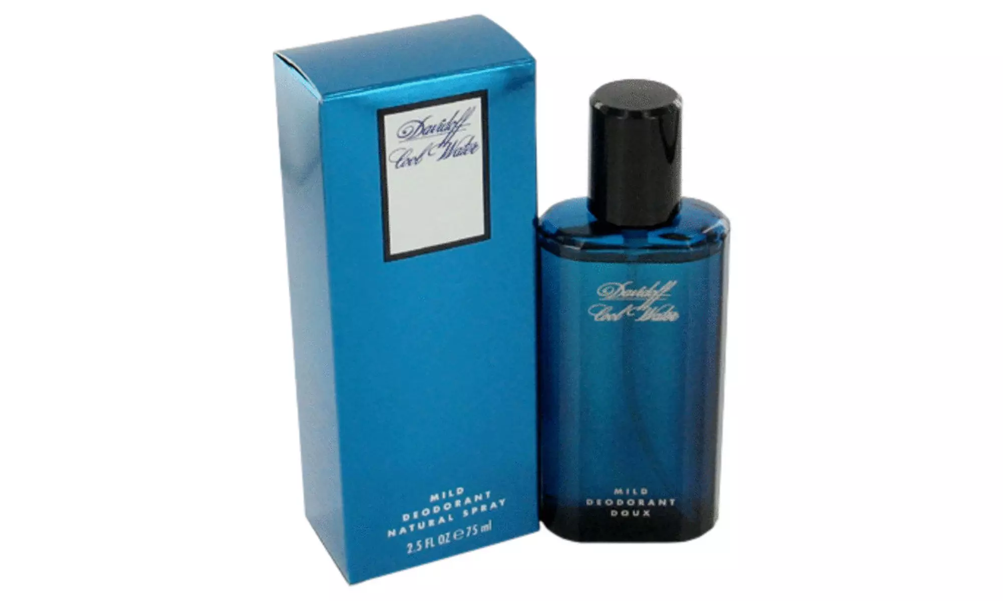 Cool Water By Davidoff 2.5oz./75ml Deodorant Spray For Men - Primary Image