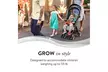 Evenflo Gold Otto Self Folding Lightweight Travel Stroller, Moonstone Gray - Second Medium