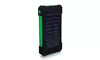 12,000mAh Portable Power Bank with Solar Panel and Dual USB Ports