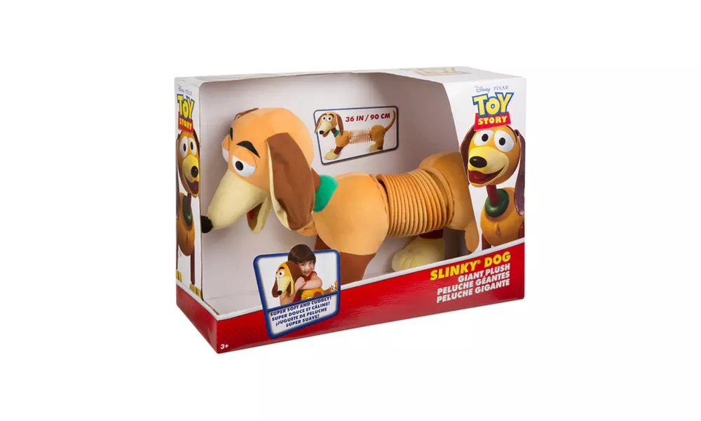Giant Slinky Dog Plush - Primary Image