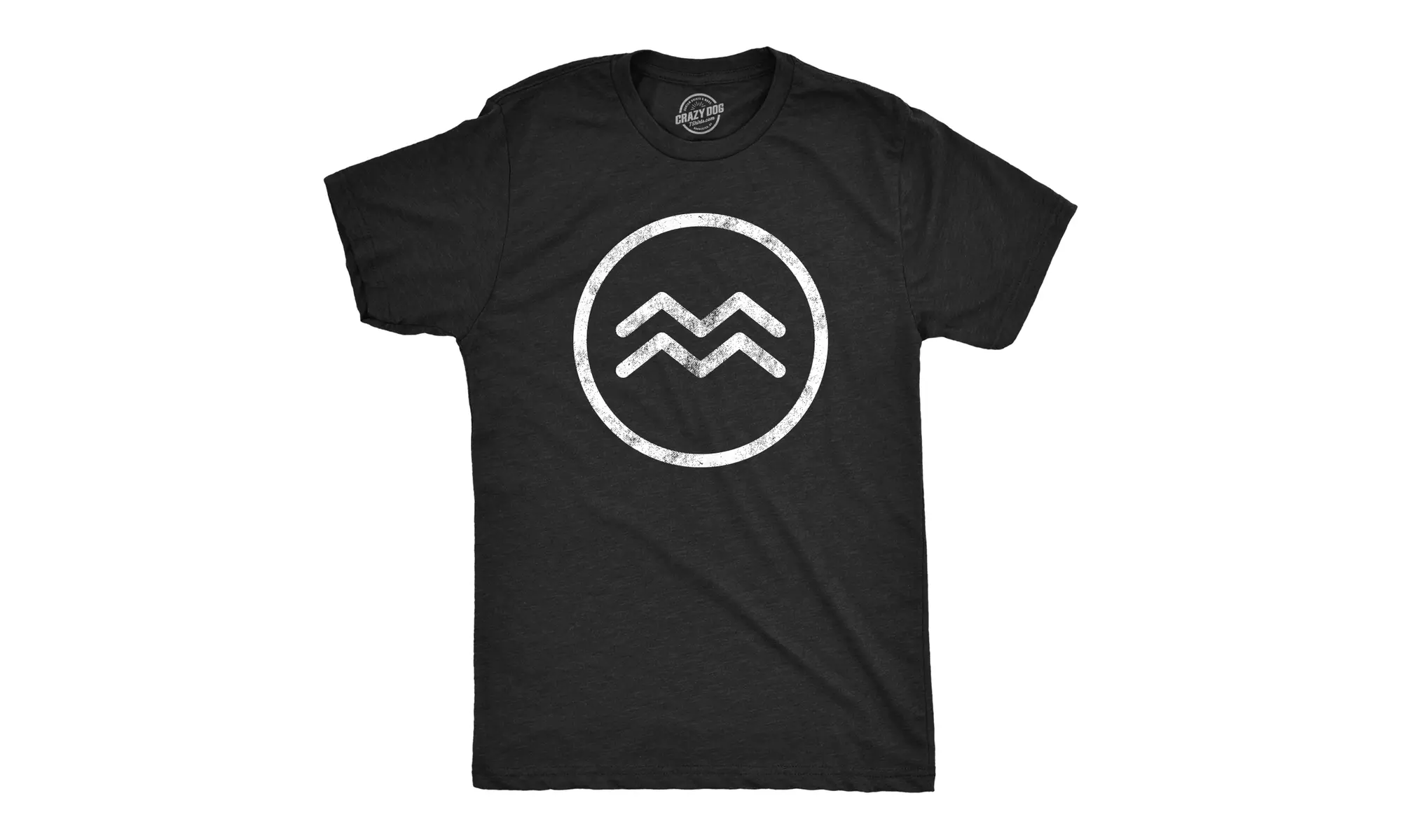 Mens Zodiac Aquarius T Shirt Cool Astrology Gift Horoscope Birthday Star Sign - Primary Image
