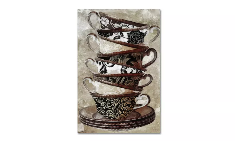 Color Bakery 'Afternoon Tea I' Canvas Art - Second Medium