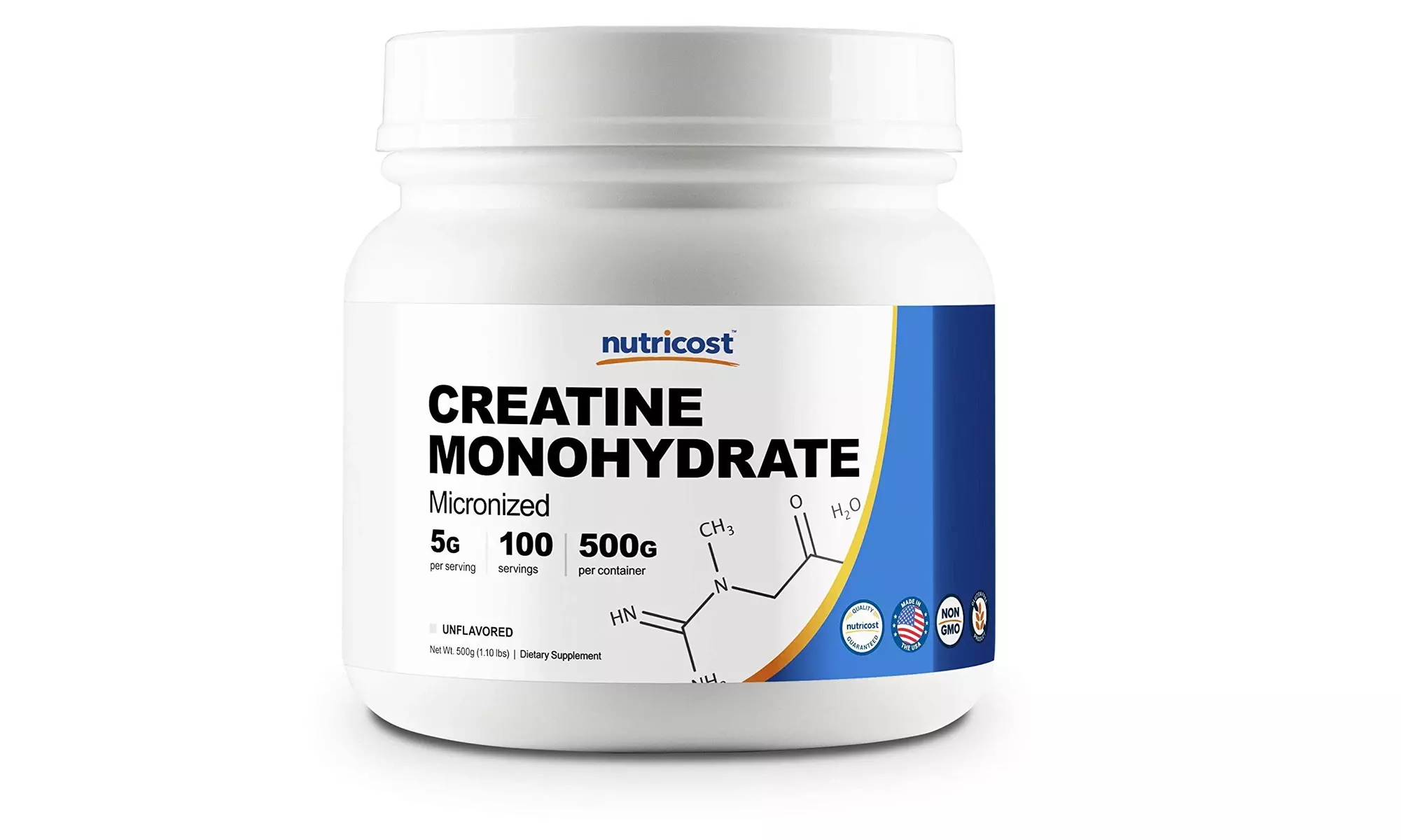 Nutricost Creatine Monohydrate Micronized Powder 500G - Primary Image