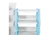 Multi-layered Plastic Kids Storage Organizer Bookcase Toys Shelf - Second Medium