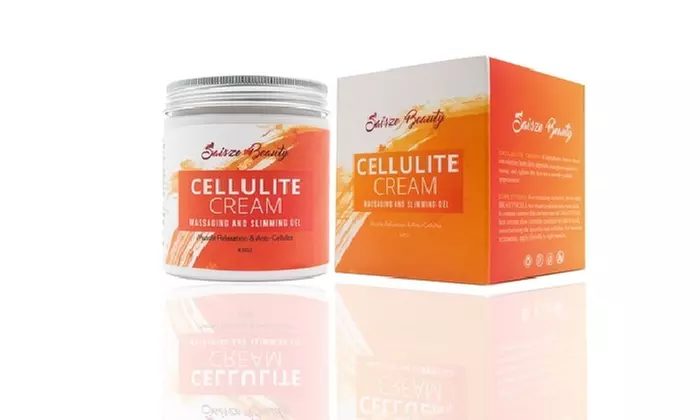 Massage Cream Hot Anti Cellulite Slimming Weight Loss Cream & Massage Brush