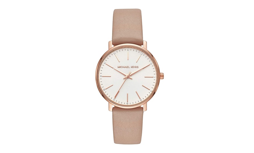 Up To 68% Off on Michael Kors Pyper Three-Hand... | Groupon Goods