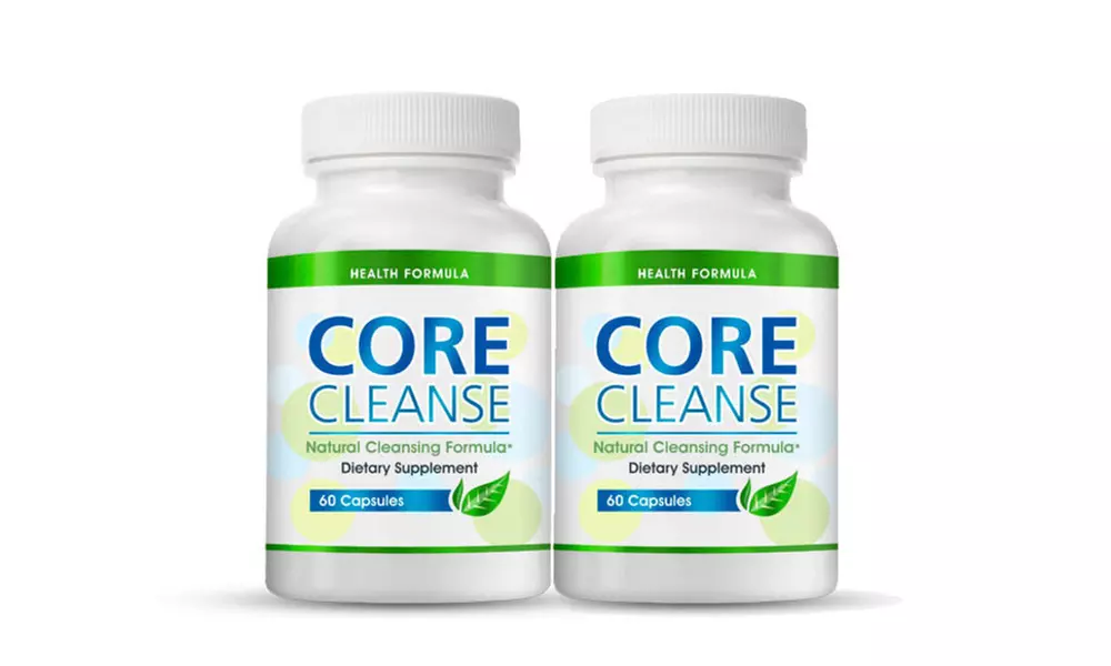 1 or 2 Bottles of Core Cleanse Natural Cleansing Formula Dietary Supplement - Second Medium