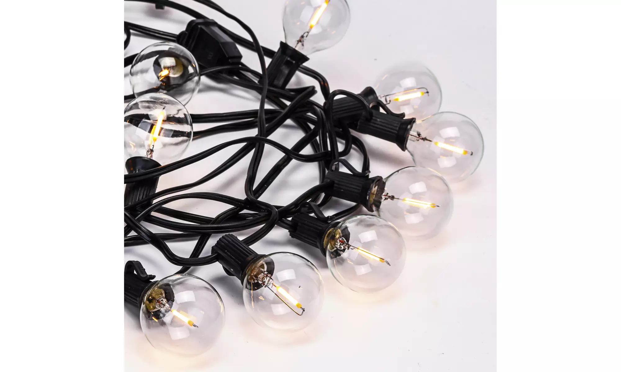 Kohree G40 Led Replacement E12 Edison Bulbs, Outdoor for Patio 25Pack - Primary Image