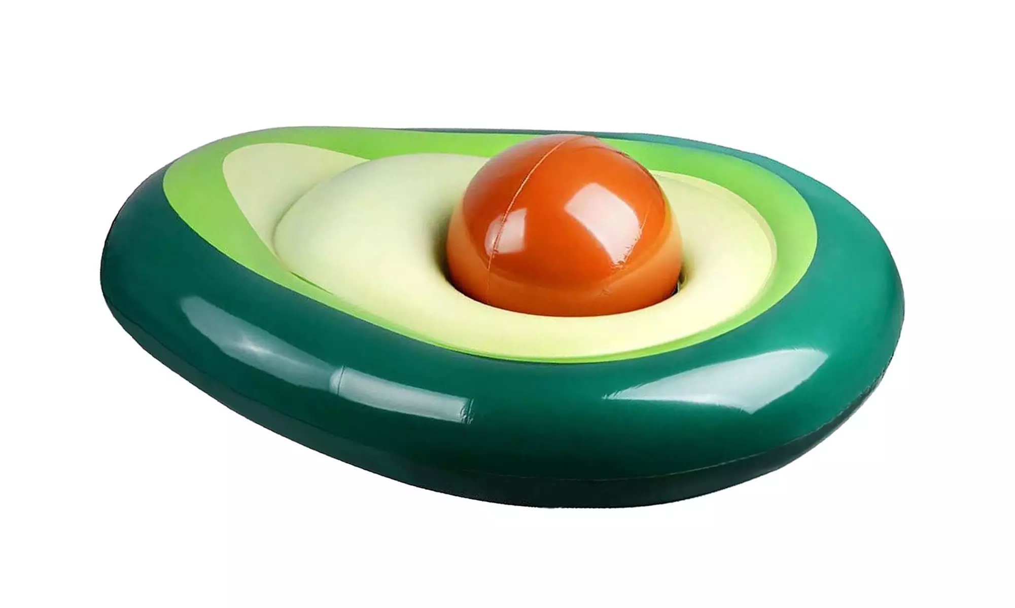 Inflatable Avocado Pool Floats with Fun Ball Swimming Pool Water Lounge Chair - Second Medium