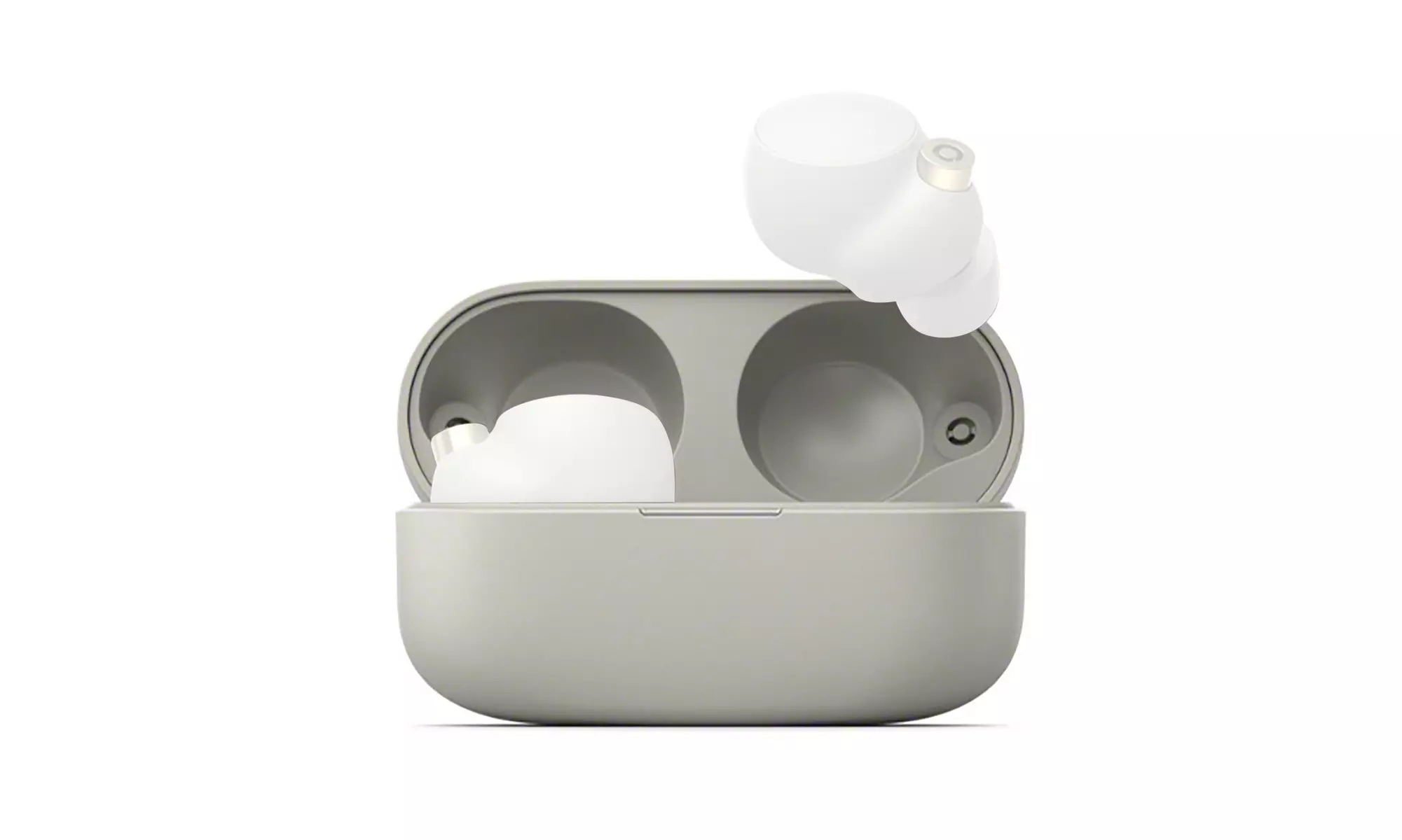 Sony WF-1000XM4 Replacement OEM Charging Case (Silver) - Second Medium