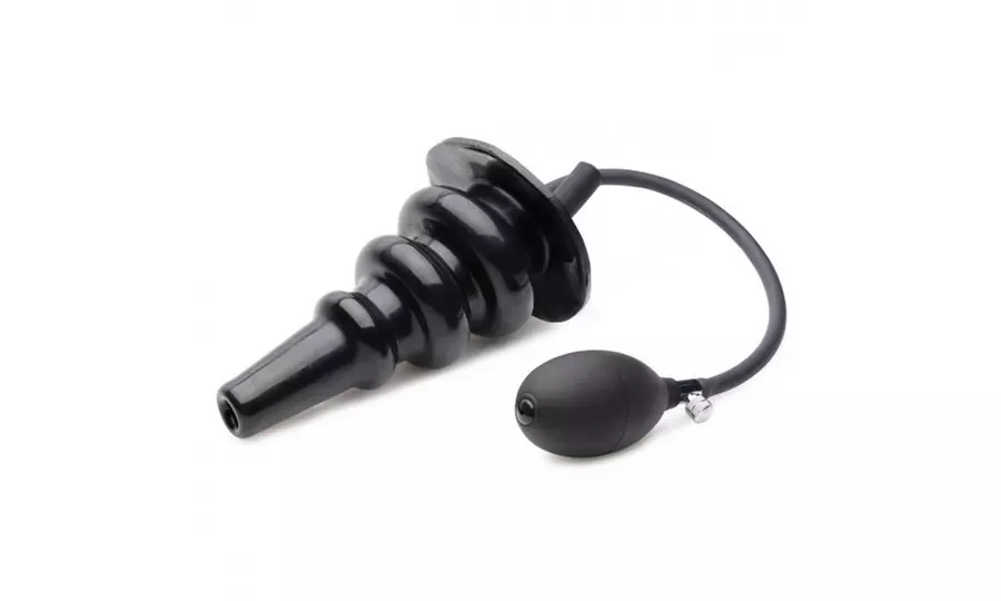 Huge Inflatable Enema Anal Plug - Primary Image