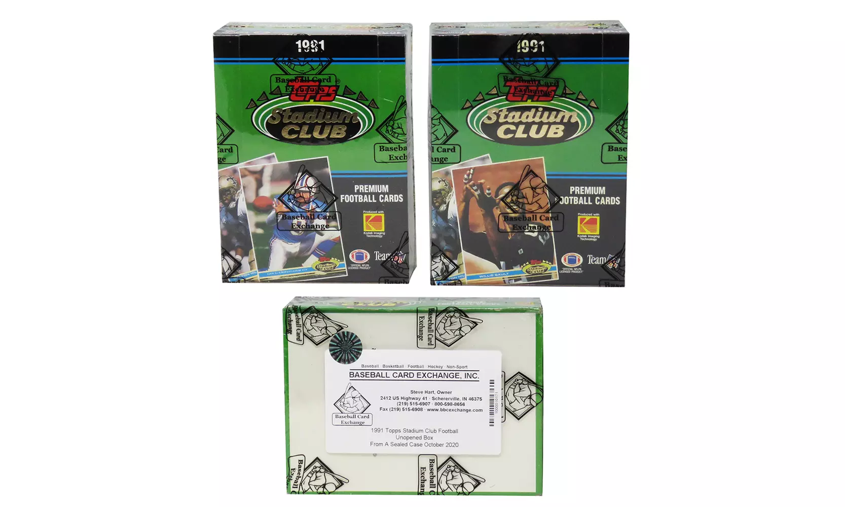 1991 Topps Stadium Club Football Unopened Box - Sealed - Second Medium