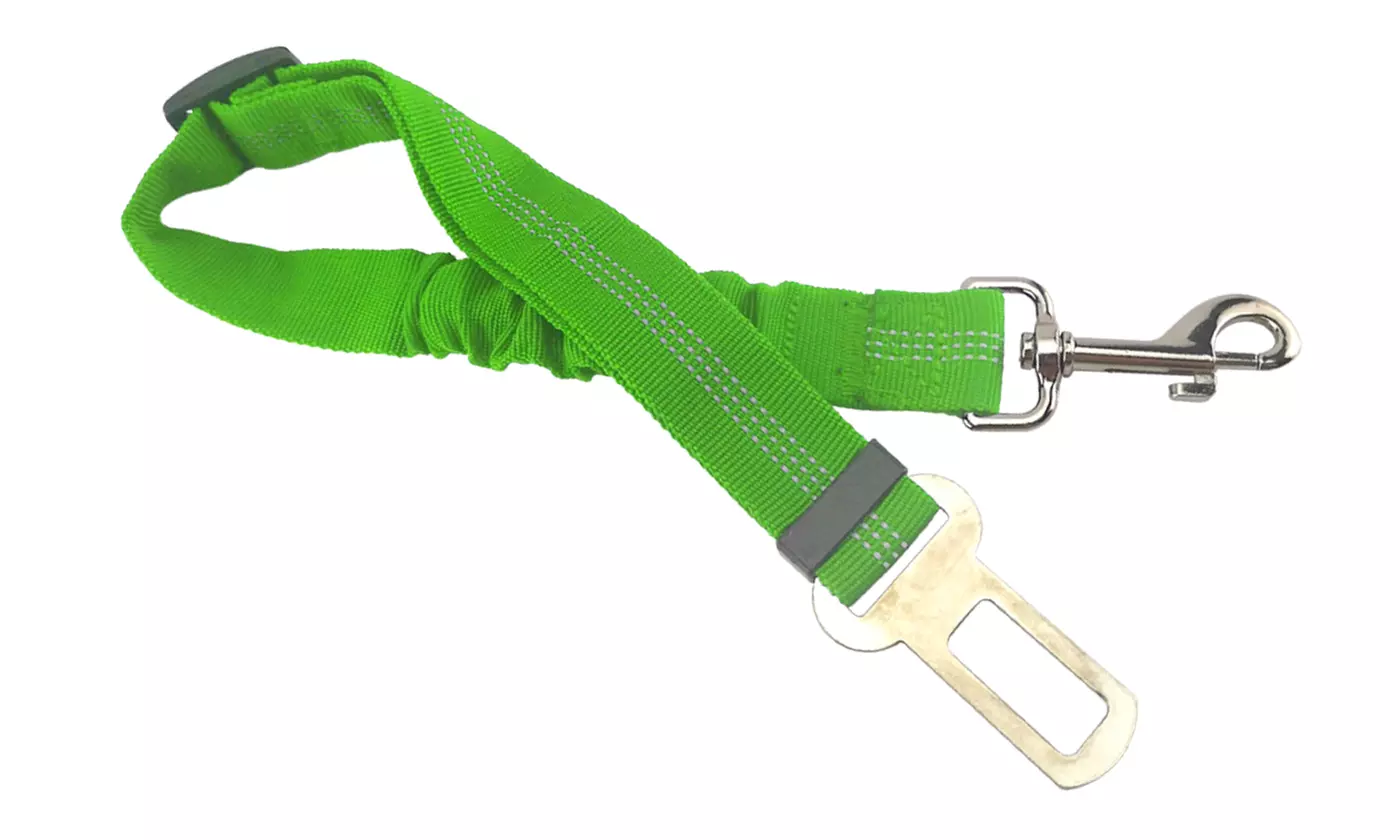 Elastic Pet Dog Cat Car Safety Seat Belt Leash Adjustable Nylon Seatbelt Strap