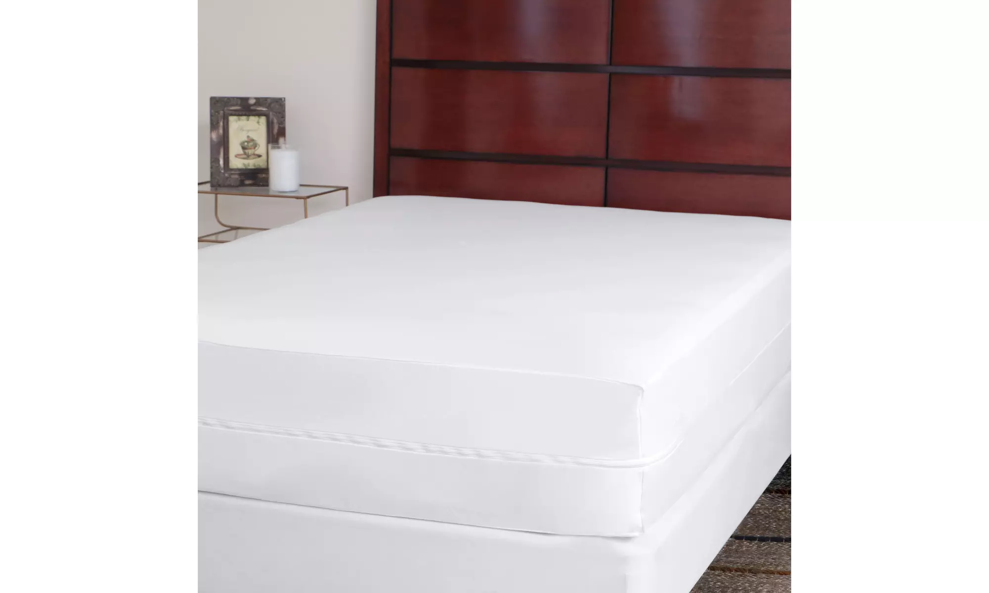 Guardmax Waterproof Mattress Encasement Bed Bug Protector Zippered, Noiseless - Primary Image