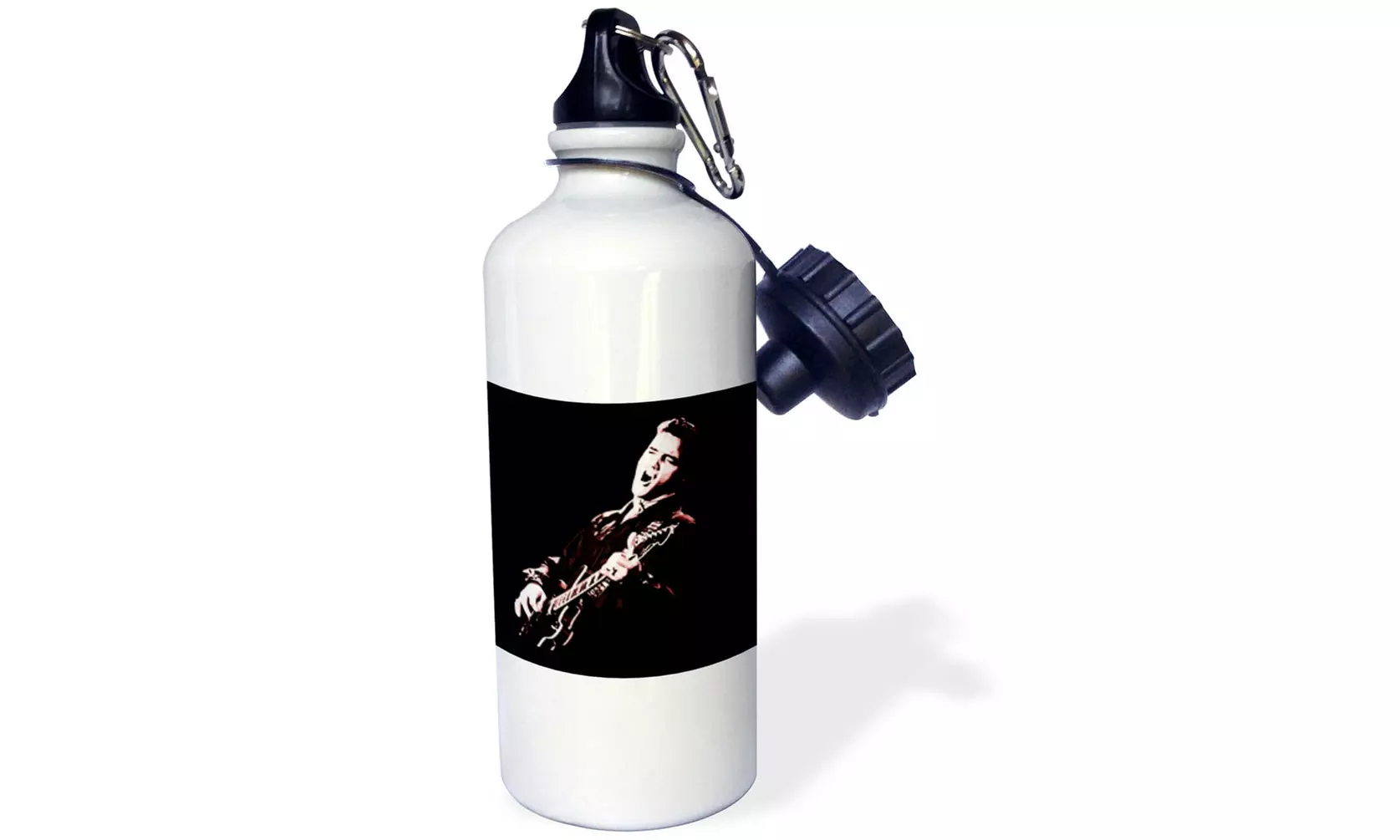  Straw Water Bottle Elvis Presley with his guitar.  - Second Medium