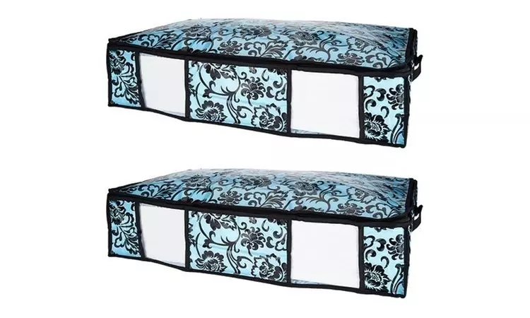 SuperPack 2 Jumbo Underbed Totes w/ Compression Bags - Second Medium