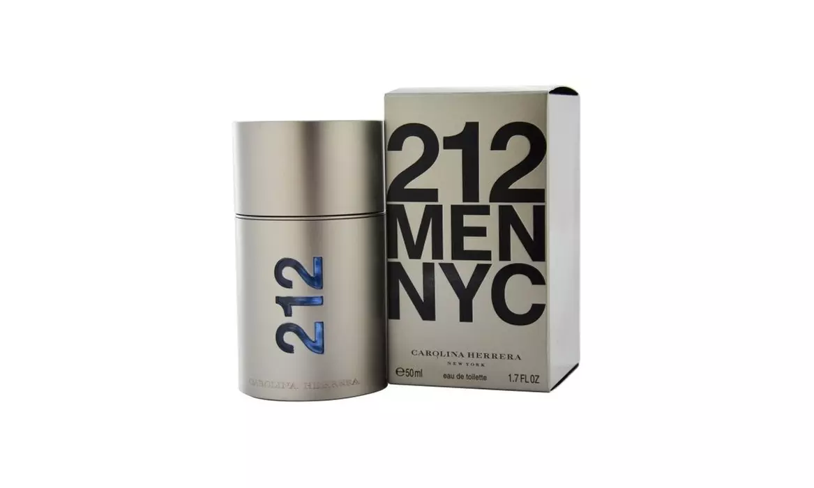 Carolina Herrera 212 Men NYC Eau De Toilette 1.7 oz / 50 ml Sealed - Primary Image