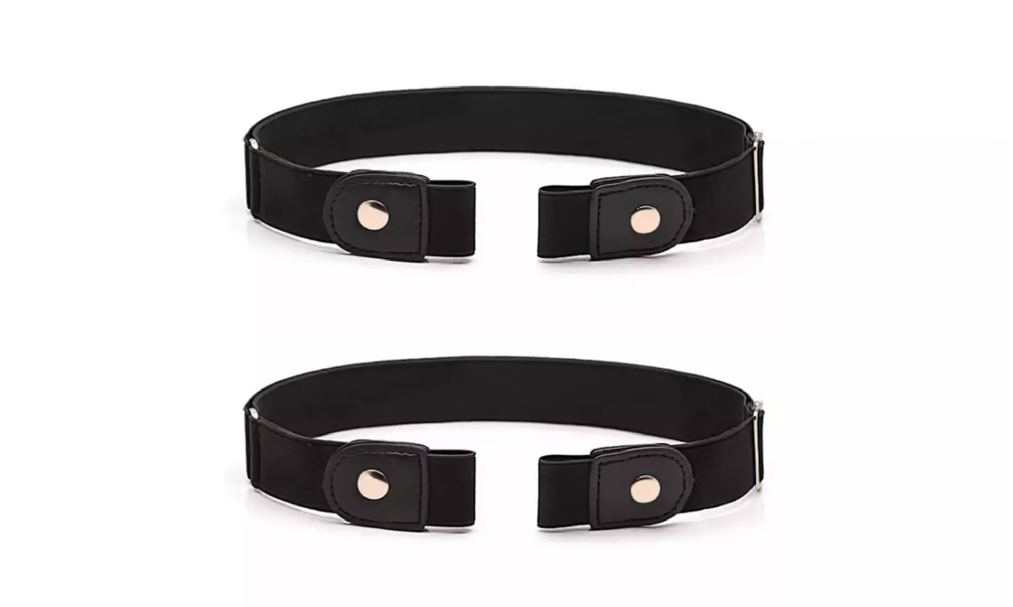 No Buckle Elastic Stretch Belts for Men and Women Comfortable Invisible Belts
