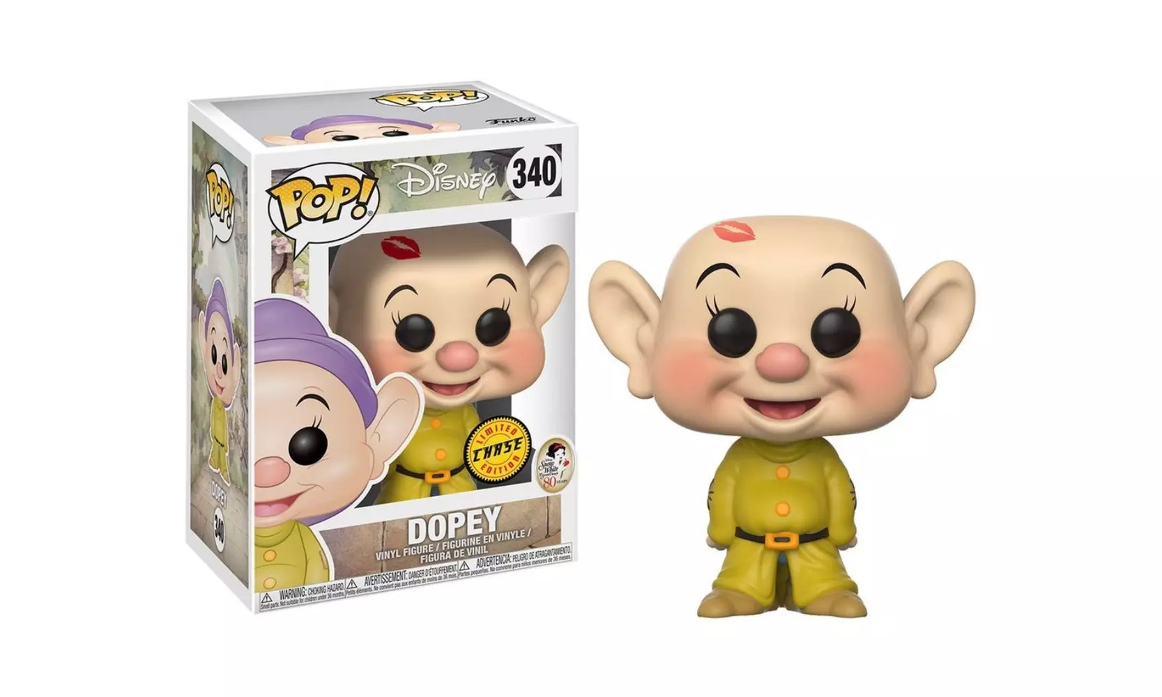 Funko Pop! Chase Edition - Snow White and the Seven Dwarfs 80 Years #340 - Second Medium