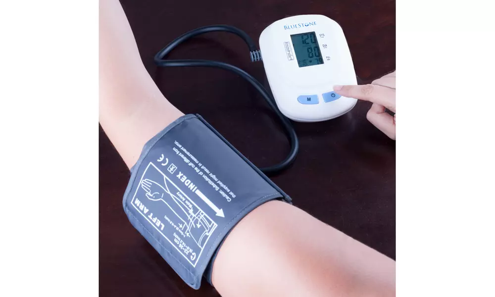 Bluestone Automatic Upper Arm Blood Pressure Monitor with 120 Memory - Second Medium