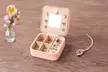 Stylish Travel Companion: Jewelry Box with Mirror - Ideal Gift for Girls & Women - Second Medium