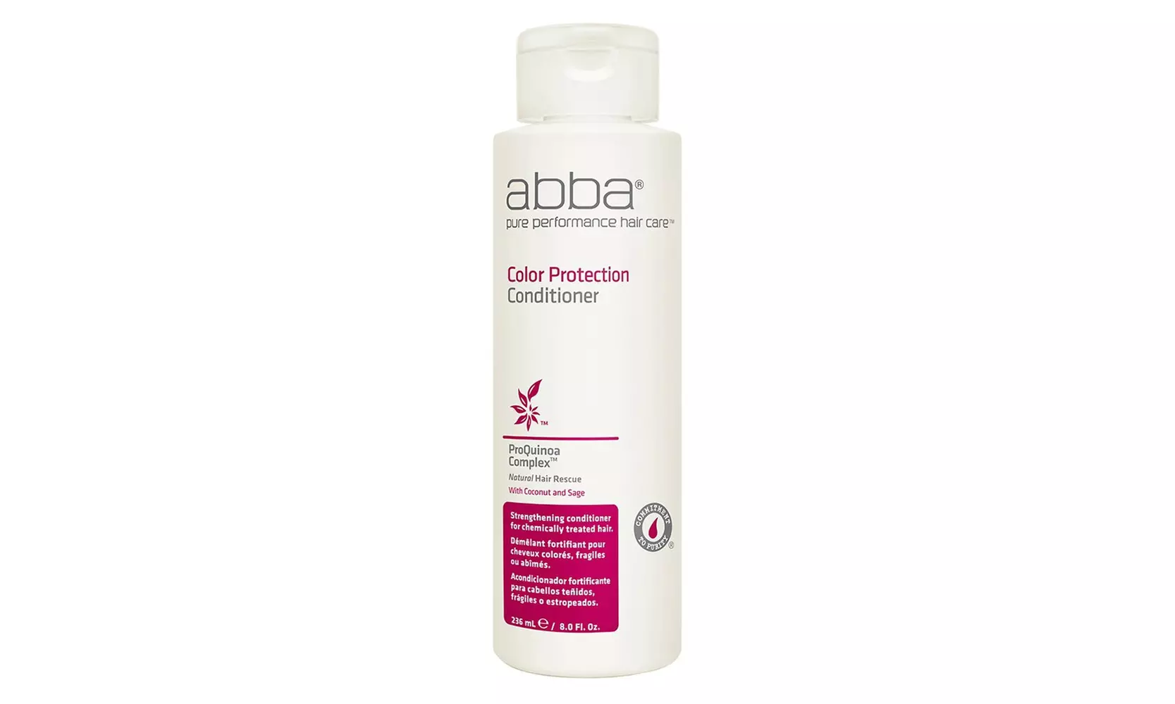 ABBA I0025454 Pure Color Protect Condtioner 8.0 Fl Oz - Primary Image