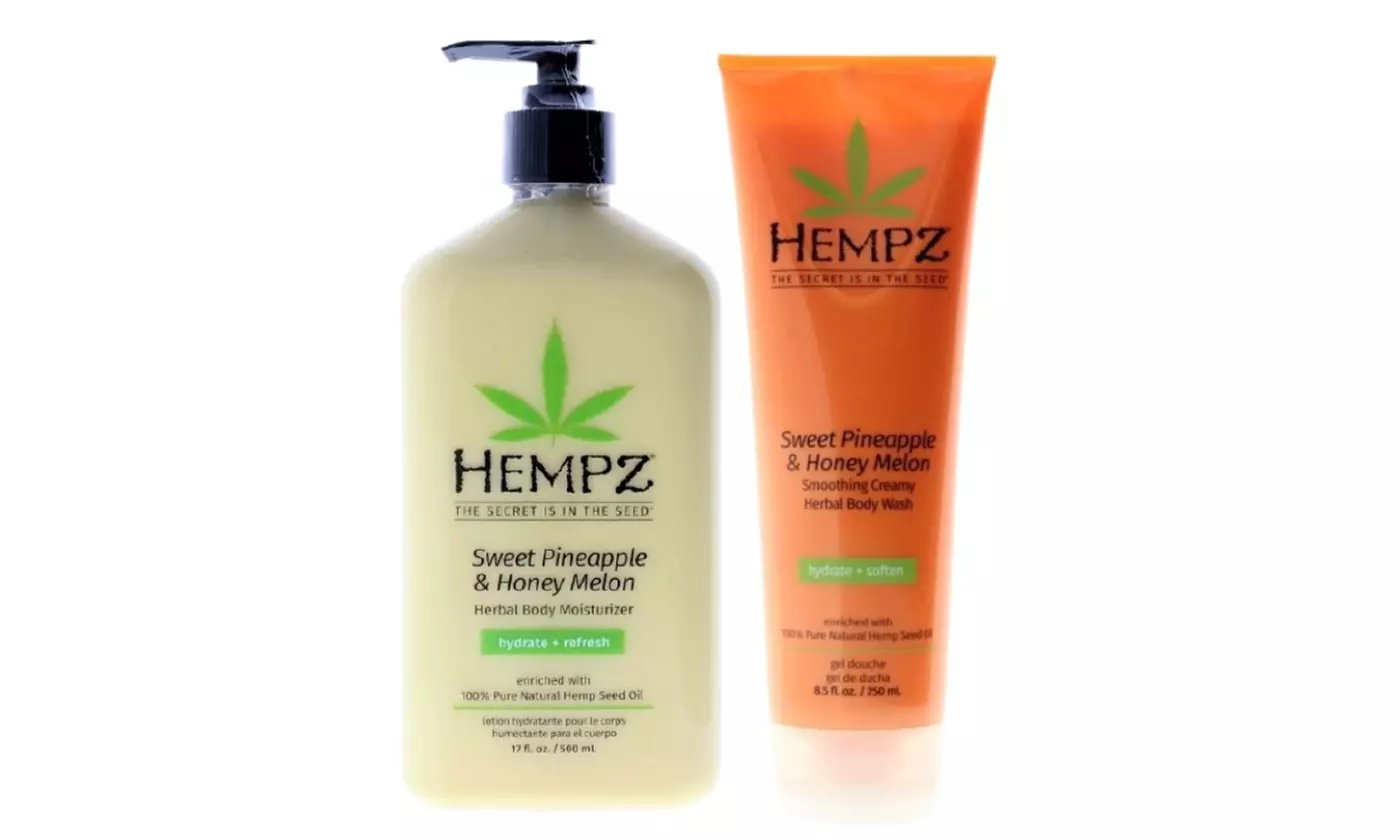 Hempz Sweet Pineapple & Honey Melon Body Moisturizer OR Wash (1 OR 2 Pack) - Primary Image