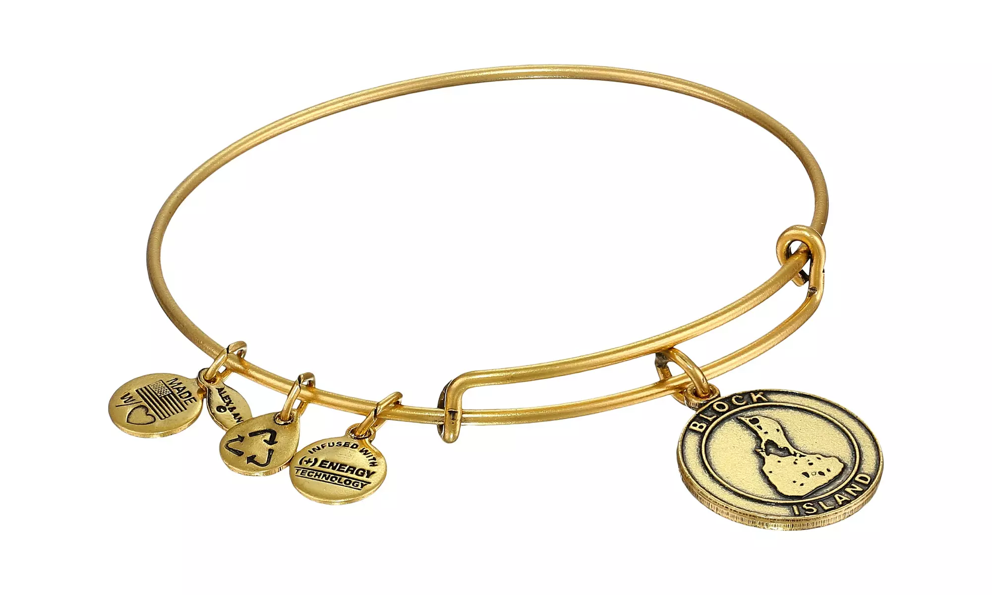 Alex and Ani Block Island Bracelet Rhode Island - Second Medium