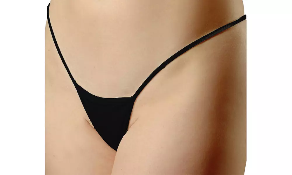 Mini Micro Lycra Y Back G-String Thong - Primary Image