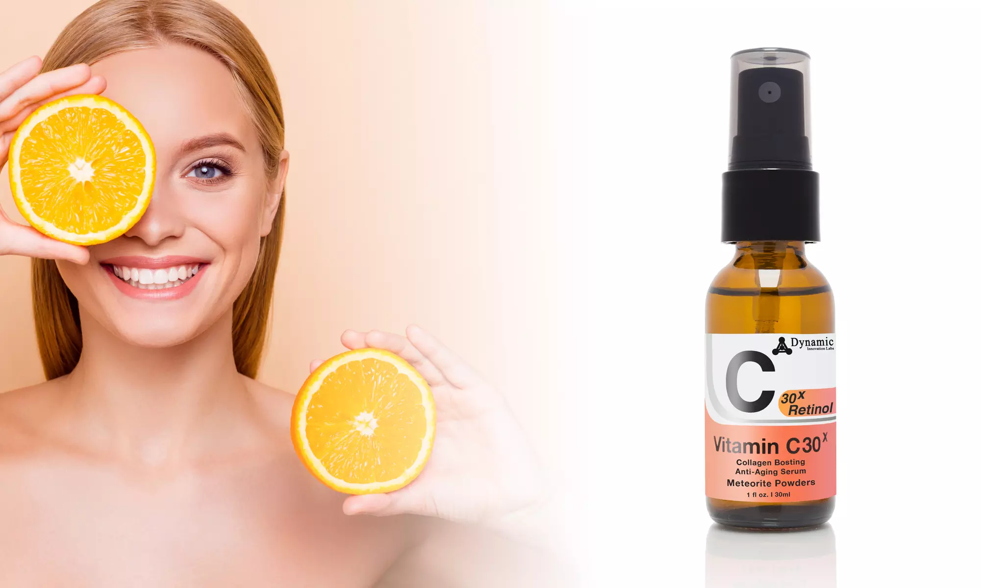 Concentrated C30X Vitamin C Anti-Aging Serum with Retinol - Primary Image
