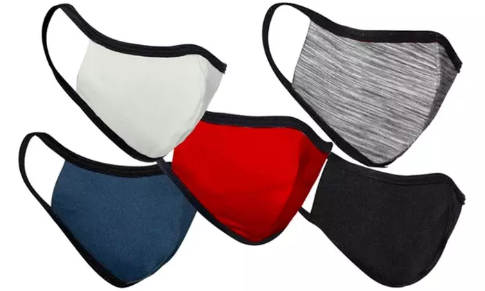 Washable Reusable Non-Medical Fabric Face Masks - Primary Image